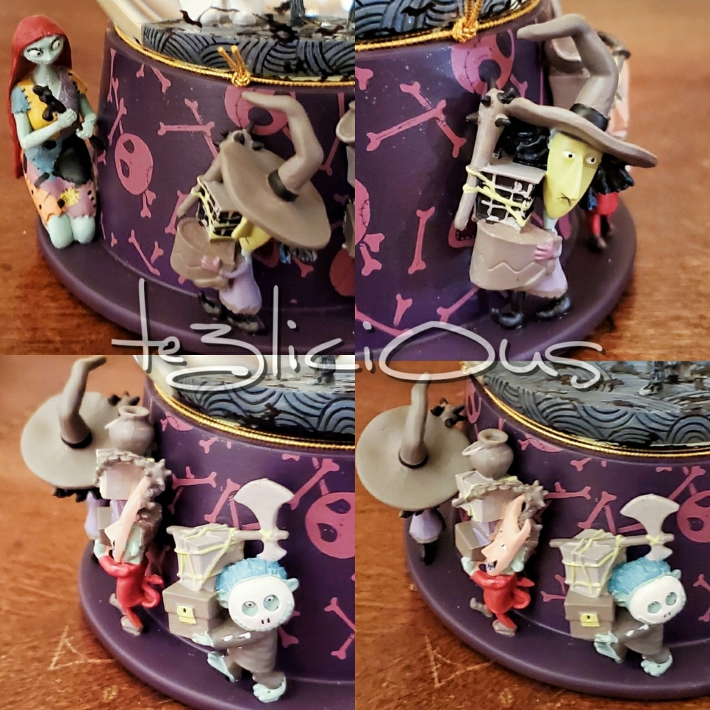 DISNEY PARKS NIGHTMARE BEFORE CHRISTMAS SNOWGLOBE - Picture 5 of 6